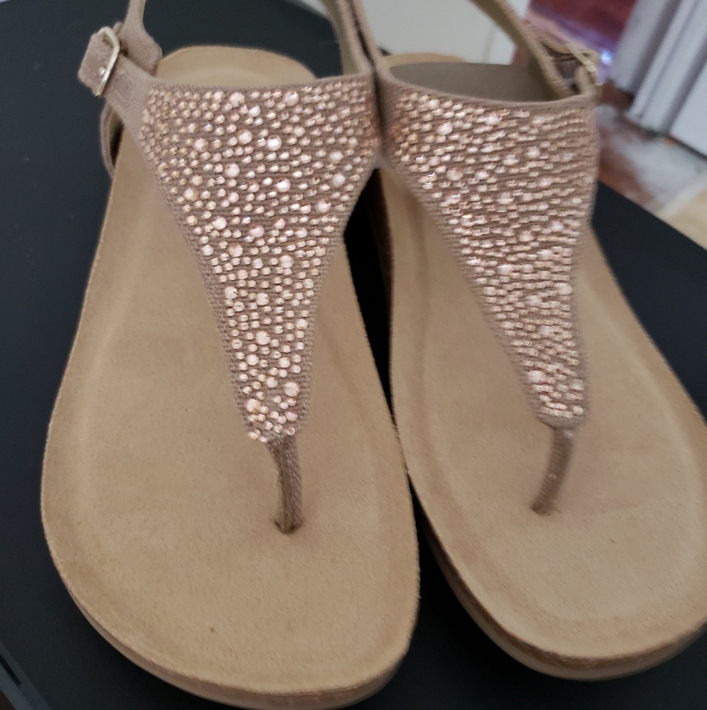 Women's Bandolino Hereby Embellished Thong Sandals